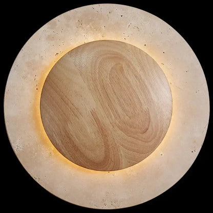 Nordic Wood Cave Stone Wall Light │ Modern Retro Style Wall Mounted Creative Lamp - Besontique Home