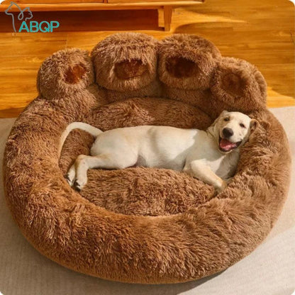 Paw Shape ver.2 Comfortable Pet Cushion Bed | Pet-Friendly Cat Dog Soft Fluffy Sofa Furniture - Besontique