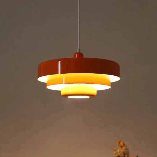 Solid Color Danish Design Ceiling Lamp | Modern Retro Pendant Lighting - Besontique Home