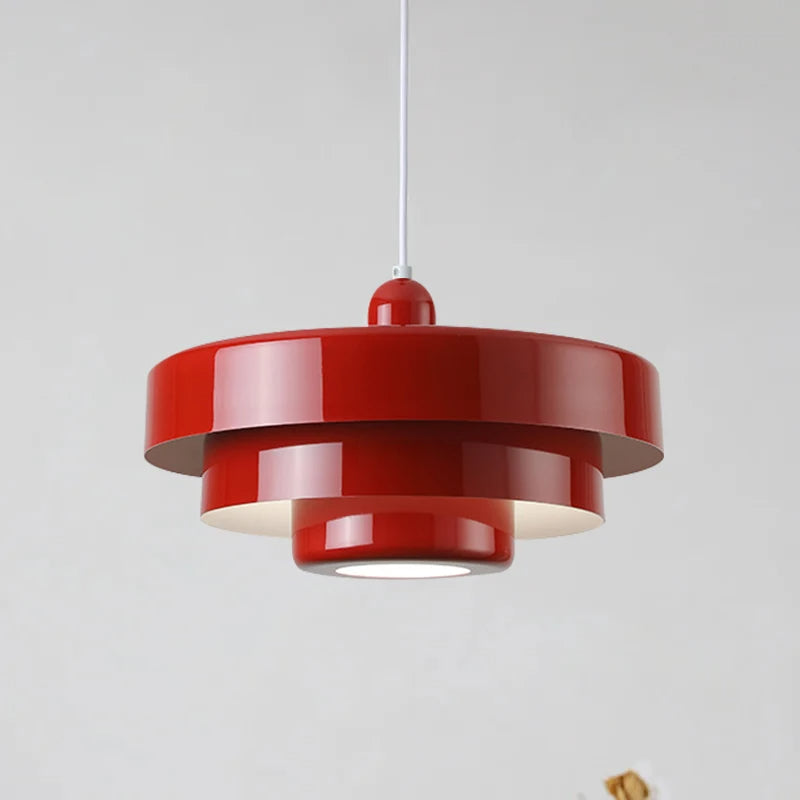Solid Color Danish Design Ceiling Lamp | Modern Retro Pendant Lighting - Besontique Home