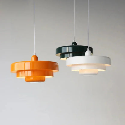 Solid Color Danish Design Ceiling Lamp | Modern Retro Pendant Lighting - Besontique Home