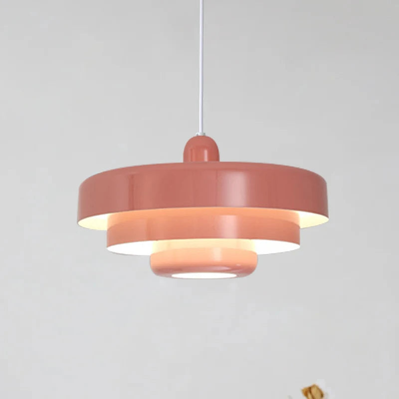 Solid Color Danish Design Ceiling Lamp | Modern Retro Pendant Lighting - Besontique Home