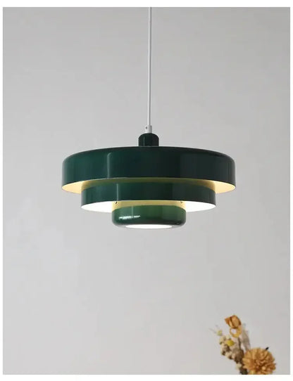 Solid Color Danish Design Ceiling Lamp | Modern Retro Pendant Lighting - Besontique Home