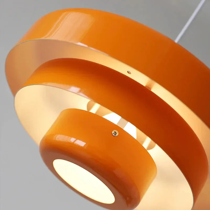 Solid Color Danish Design Ceiling Lamp | Modern Retro Pendant Lighting - Besontique Home