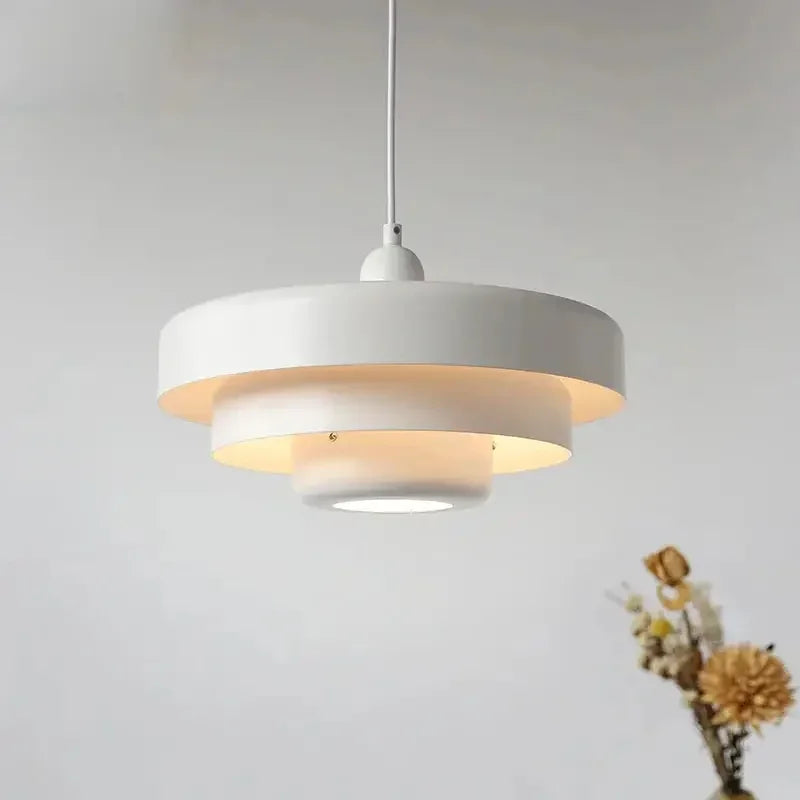Solid Color Danish Design Ceiling Lamp | Modern Retro Pendant Lighting - Besontique Home