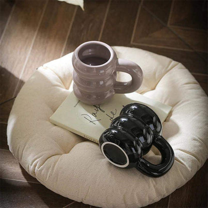 Thick Chunky Coffee Mug Milk Cup with Handle │ Ceramic Kitchenware - Besontique Home