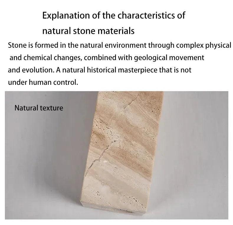 Vintage Natural Cave Stone Wall Lighting │ Modern Japanese Style LED Indoor Wall Mounted Lamp Light - Besontique Home