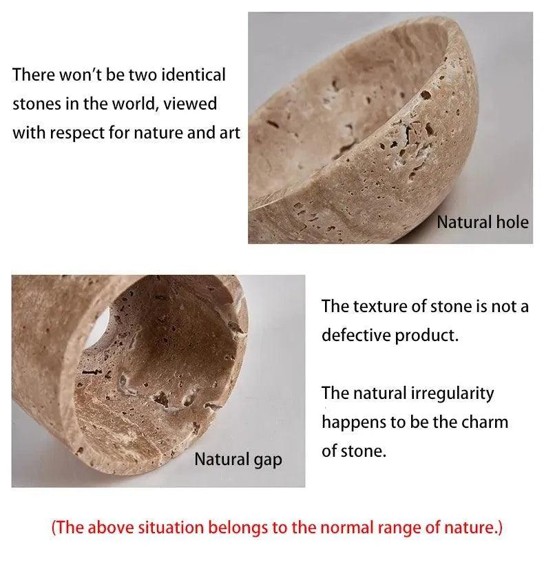 Vintage Natural Cave Stone Wall Lighting │ Modern Japanese Style LED Indoor Wall Mounted Lamp Light - Besontique Home