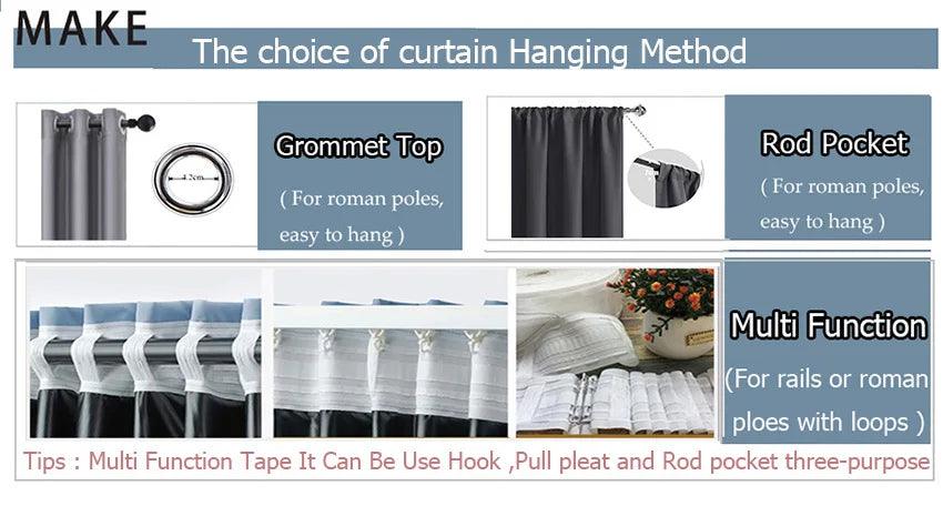 White Linen Cute Vintage Translucent Curtain │ Tulle Yarn Rainbow Embroidered Gauze Curtains - Besontique Home