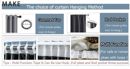 White Linen Cute Vintage Translucent Curtain │ Tulle Yarn Rainbow Embroidered Gauze Curtains - Besontique Home