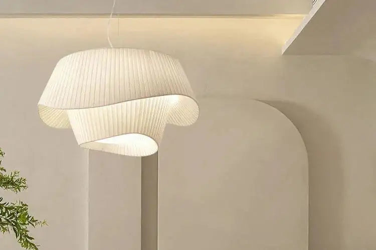 White Pendant Big Ceiling Lamp Light - Besontique Home