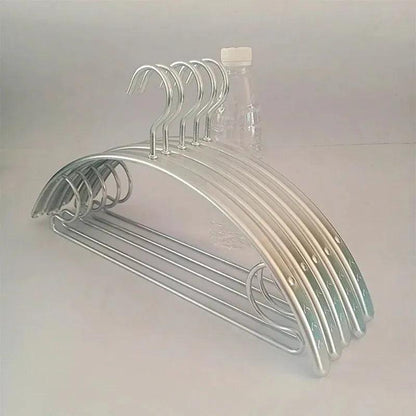 Wide Metal Gold & Silver Clothes Hanger │ Aluminum Alloy Wardrobe Organizer for Sweater Pants - Besontique Home