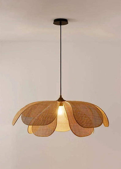 Woven Petal Pendant Ceiling Light - Besontique Home