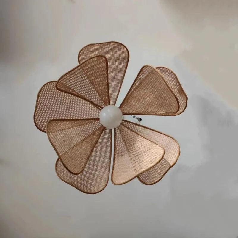Woven Petal Pendant Ceiling Light - Besontique Home