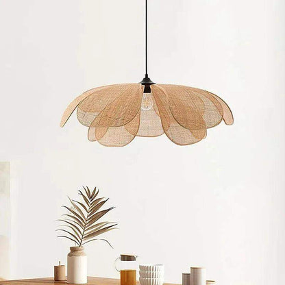 Woven Petal Pendant Ceiling Light - Besontique Home
