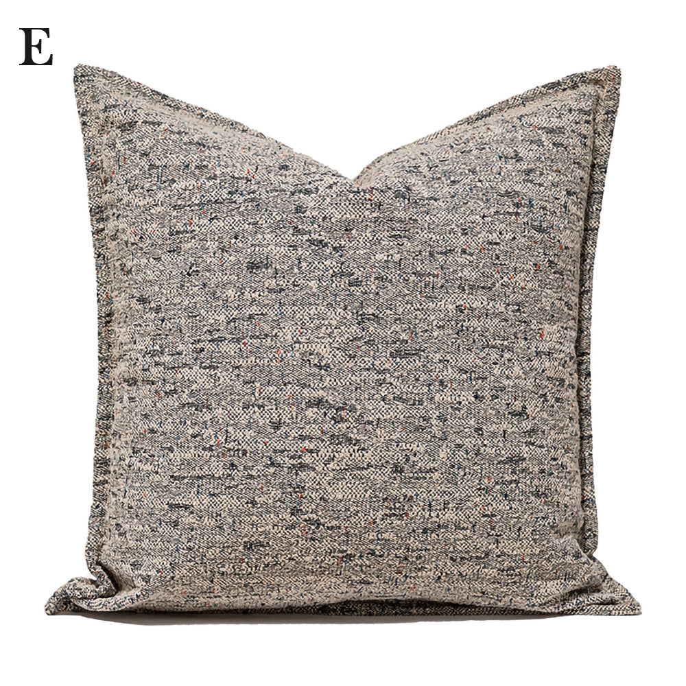 No.2 Nordic Knitted Leather Pillow Cases │ Modern Home Decorative Cushion Cover Besontique