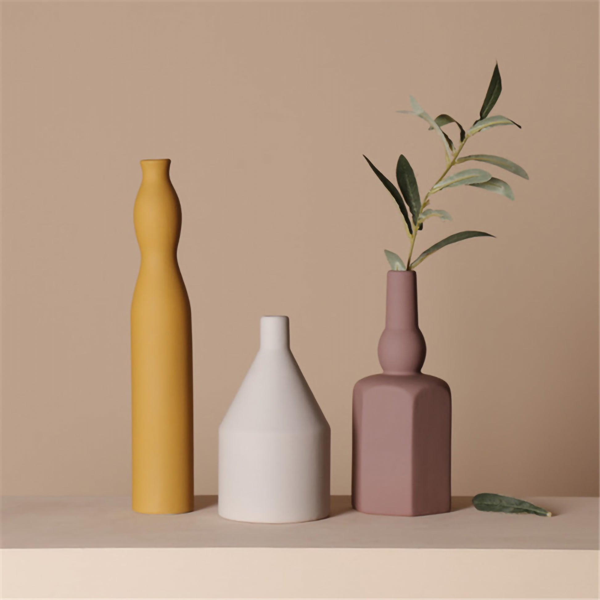 Products Nordic Geometric Irregular Morandi Flower Vase, Art Flower Pot, Room Home Decoration Gift Besontique