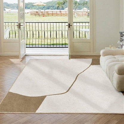 Modern Light Luxury Art Design Carpet │ Living Room Home Decor Soft Large Area Rugs Besontique 