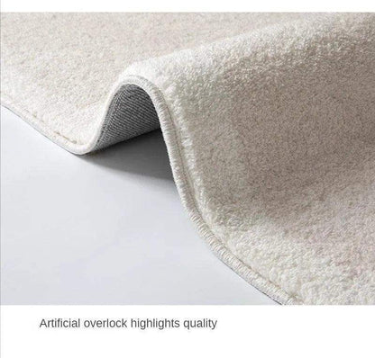 Modern Abstract Light Beige Luxury Non-slip Carpet Rug - Besontique Home