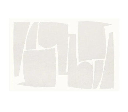 Modern Abstract Light Beige Luxury Non-slip Carpet Rug - Besontique Home