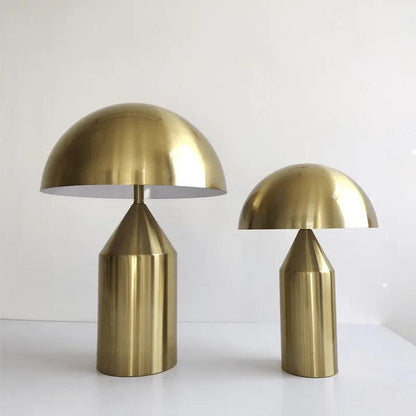 Modern Creative Mushroom Shaped Table Lamp (White / Black / Black and Gold / Gold) - Besontique Home