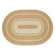 Beige - Oval