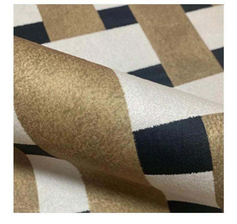 Modern Vintage Living Room Carpet │ Classic Geometric Art Design Rug - Besontique Home