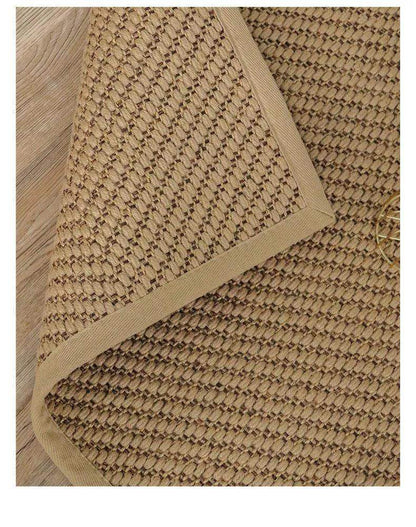Natural Jute Hand Woven Home Decor Rug Carpet │ Modern Neutral Brown Soft Comfortable Mat - Besontique Home