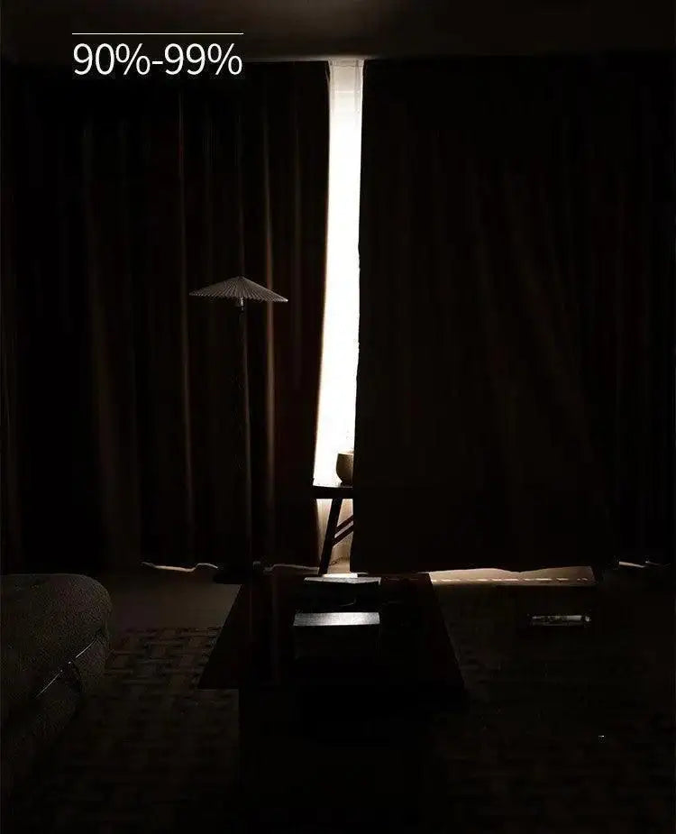 Neutral Solid Color Soft Blackout Curtains │ For Minimal Modern Home Decoration - Besontique Home