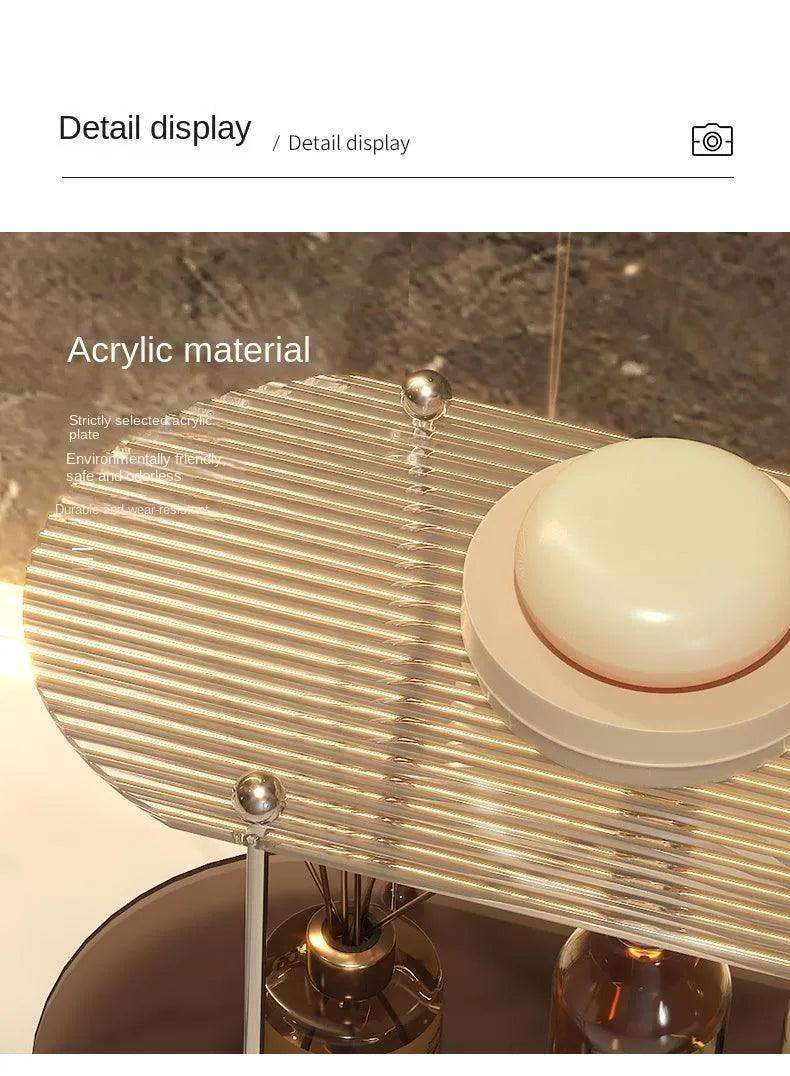 Nordic 2/3 Layered Acrylic Storage Rack Shelf │ Modern Simple Decorative Tray Organizer - Besontique Home