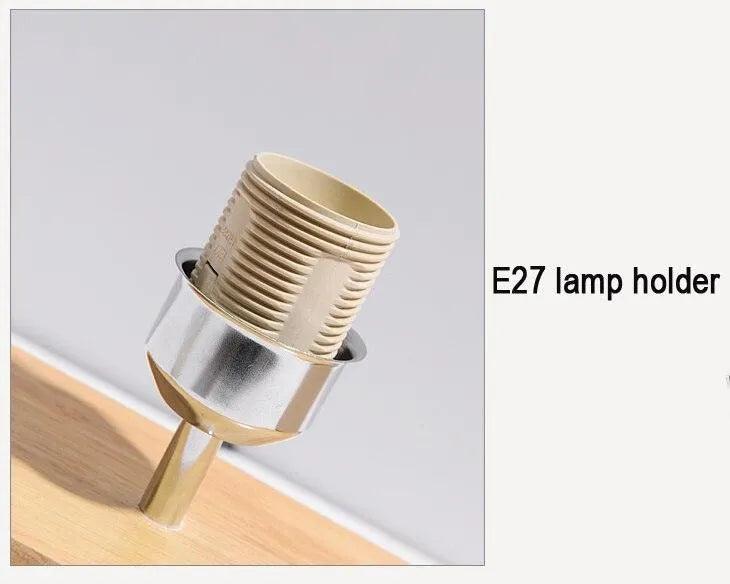 Nordic Wood Base Table Lamp │ Modern Table Mood Light For Bedroom Decoration - Besontique Home