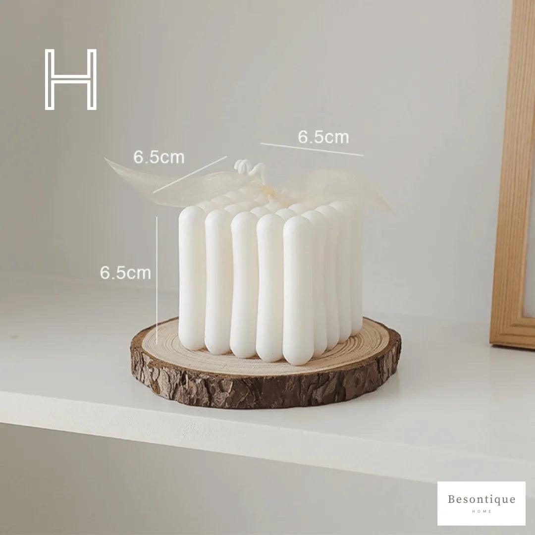 Various Bubble Cube Candles │ Soy Wax Scented candle │ Home Decor Ornaments - Besontique Home